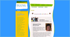 Desktop Screenshot of kidsarepeopleinc.com